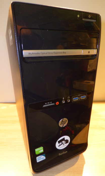 HP Pavilion p6-2418ef vue 1